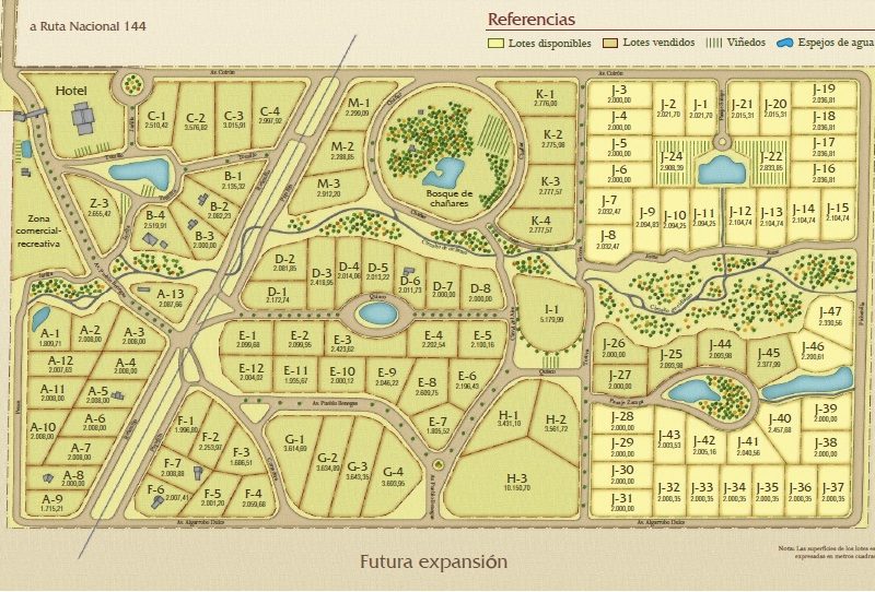 VENDO LOTE EN CLUB DE CAMPO PUEBLO BENEGAS