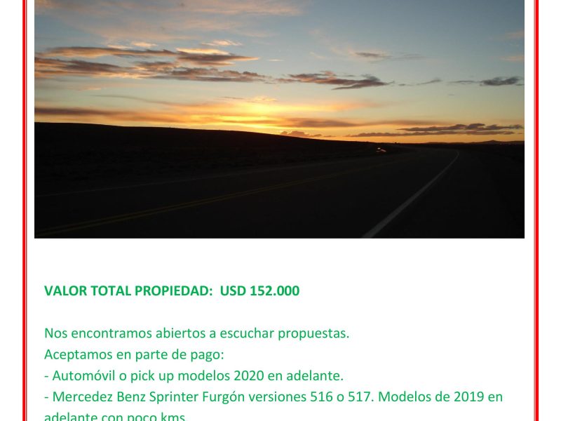 DUEÑO VENDE CHALET EN ZONA PETROLERA (PATAGONIA)