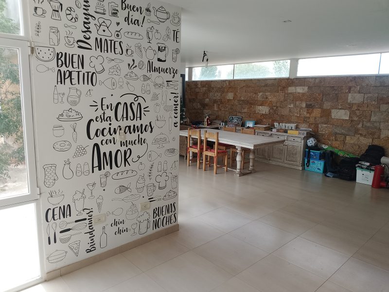 Casa con varios niveles de avance
