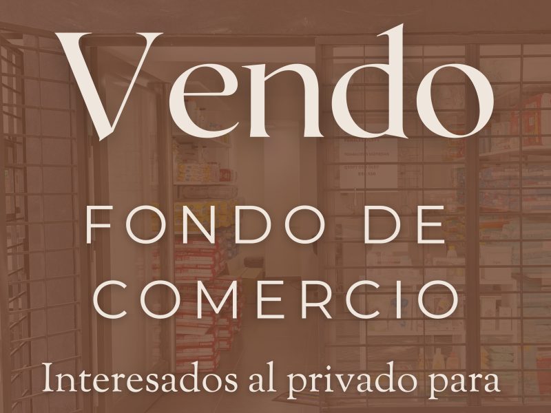 Vendo Fondo de Comercio Pañalera Integral