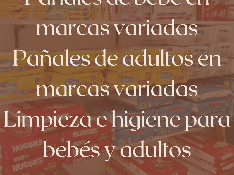 Vendo Fondo de Comercio Pañalera Integral